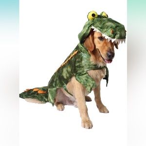 Crocodile dog costume